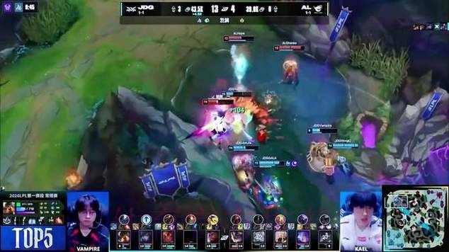 LPL第一赛段常规赛W1D5每日TOP5：Xiaoxu玉龙出海，神风连招